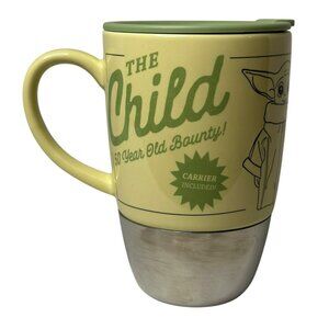 Star-Wars Grogu Travel Mug | Disney Store Mandalorian Coffee Tea Cup 5.25"